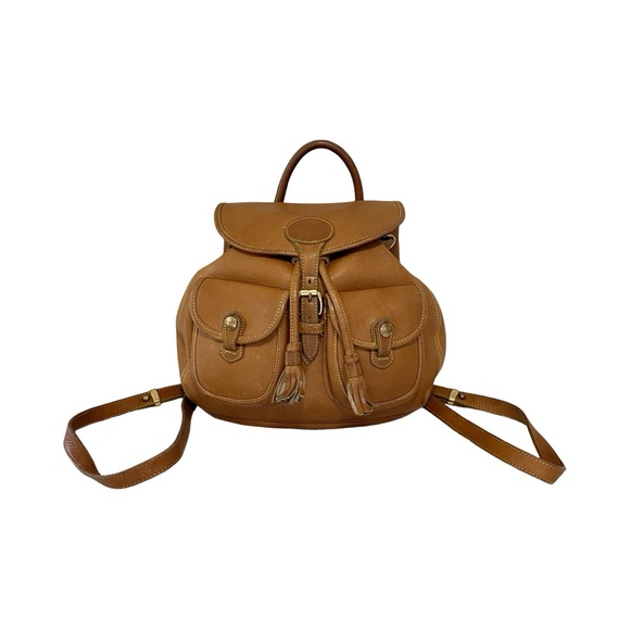 Dooney & Bourke Vintage Canyon Honey Leather Mini Backpack - Picture 8 of 15